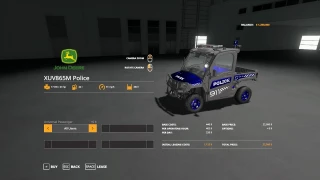 FS19 Police Gator XUV865M 1.0 thumbnail 5