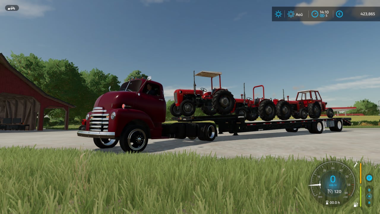 Farming simulator 22 грузовик