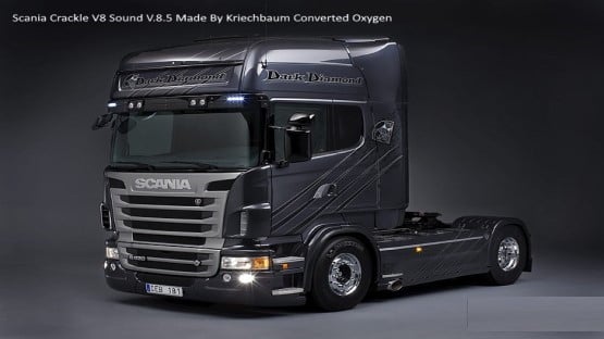 Scania V8 Sound V.8.5 Crackle Edition