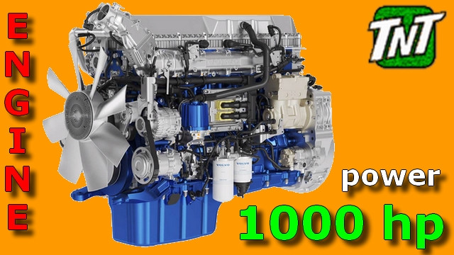 Engine power 1000hp