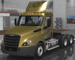 Pure Gold Vision Skins - Freightliner Cascadia 2019 3.6 thumbnail 3
