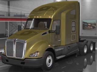 Pure Gold Vision Skins - Kenworth T680 Hi Rise Sleeper 2.7