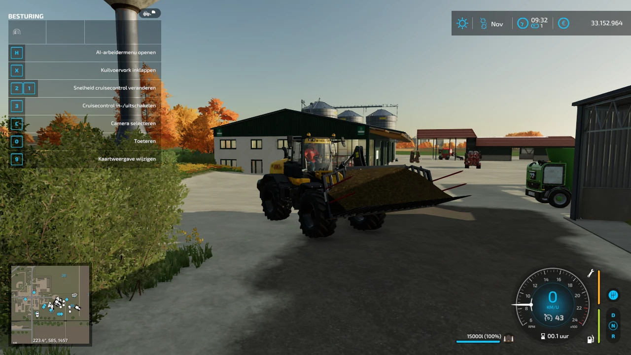 Allbult WheelloaderFork DEM
