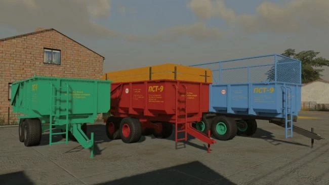 Dump trailer PST-9 v 1.0.2