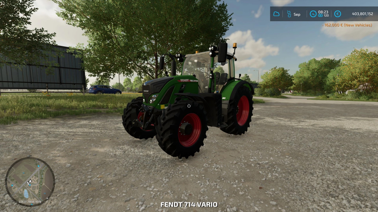 Fendt 700 Vario with color choice