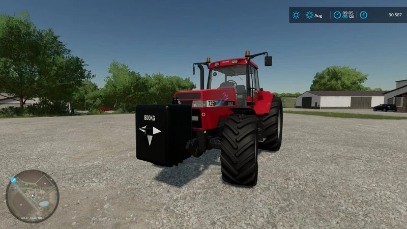 FS22 800KG weight