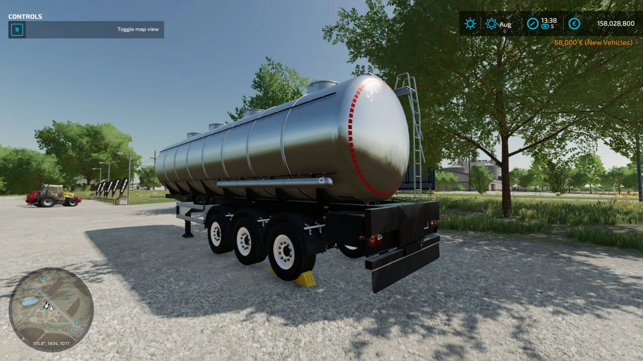 FS22 Bulk Tanker colorable