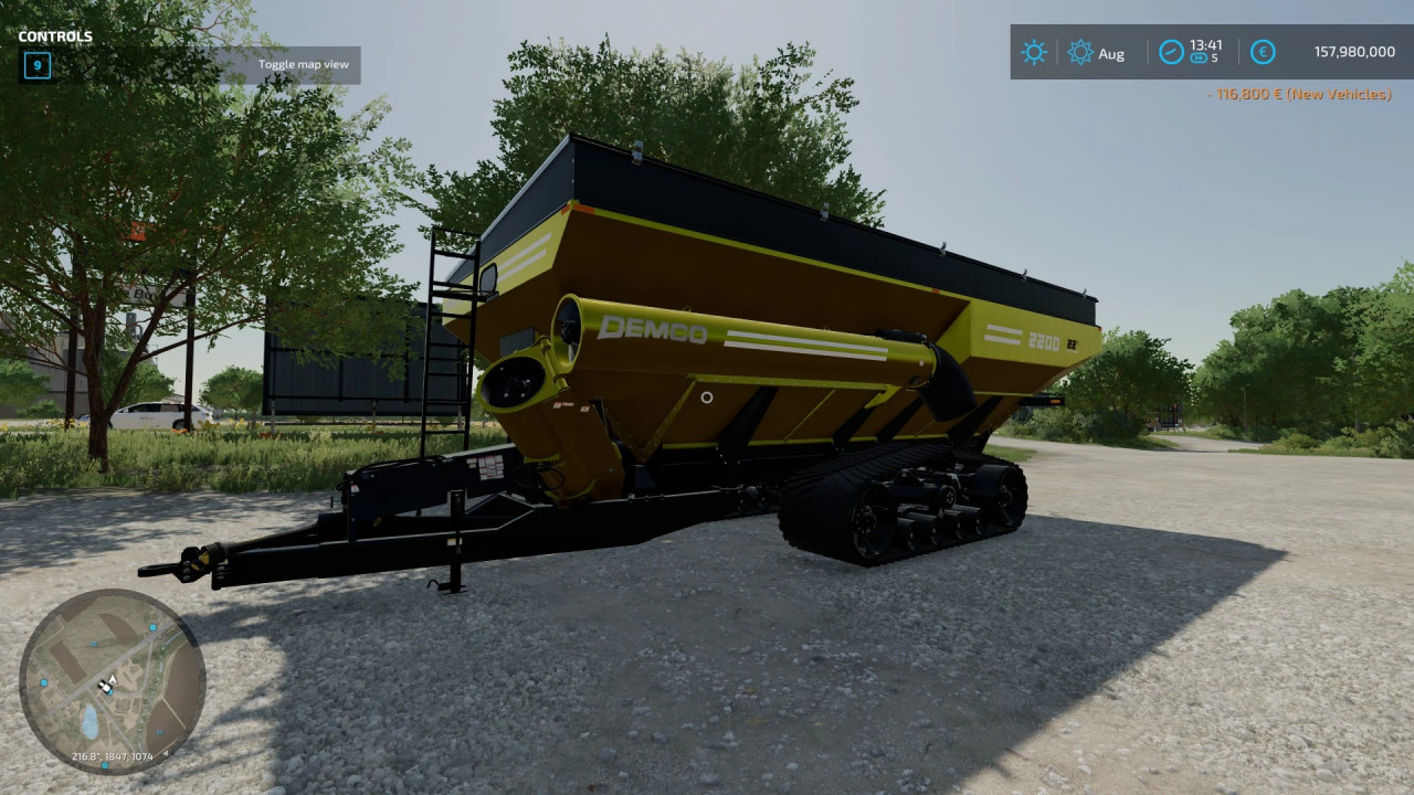 FS22 Demco Auger wagon Colorable