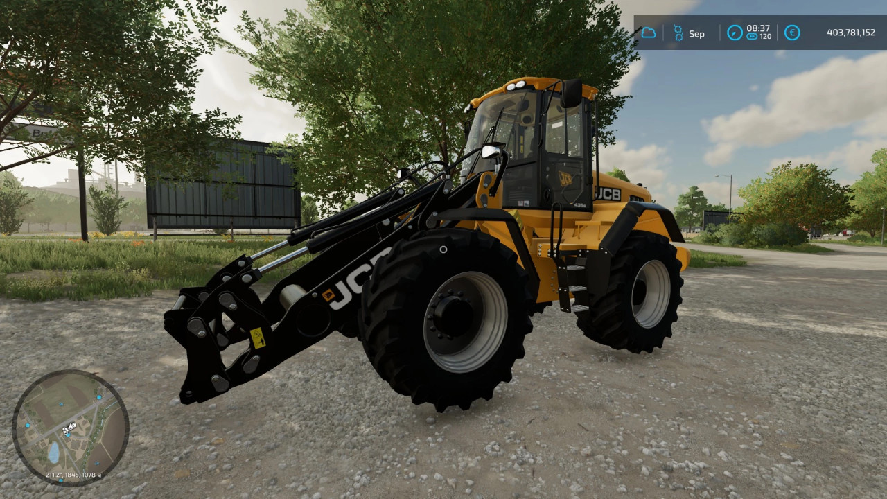 FS22 JCB 435 S