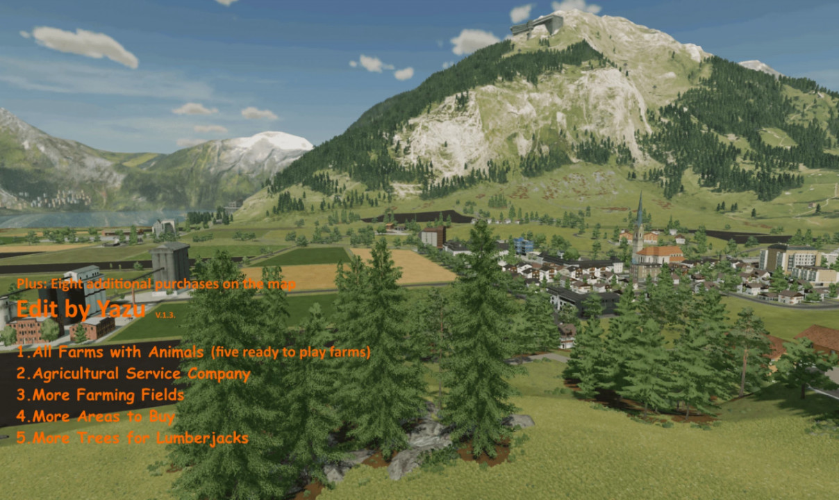 FS22 NewMap Alpine