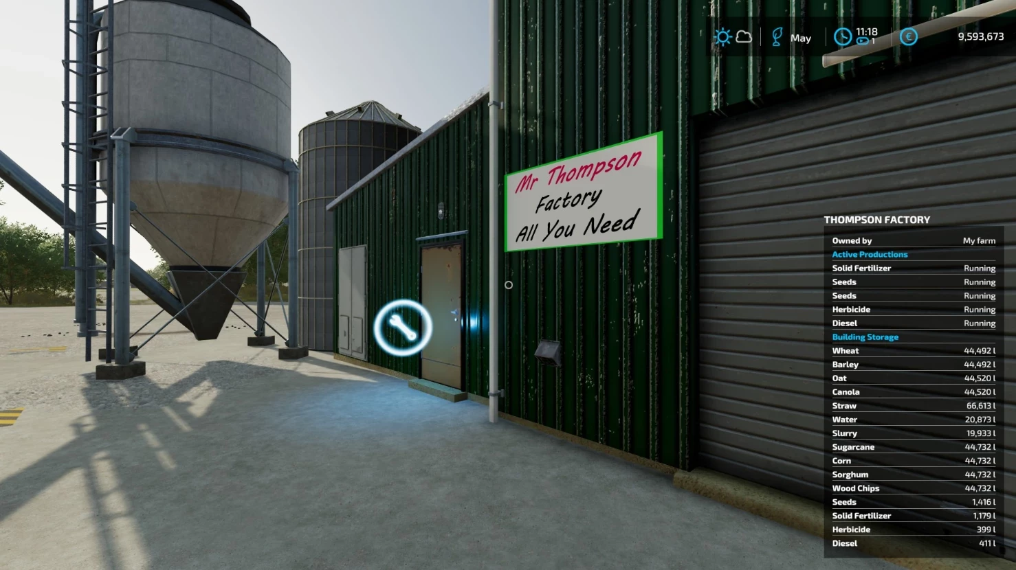 FS22 Thompson Factory v 1.0 FS 22