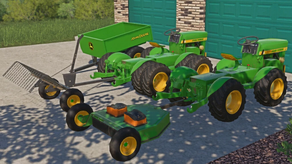 John Deere 110 Round Fender 4x4 v 1.0
