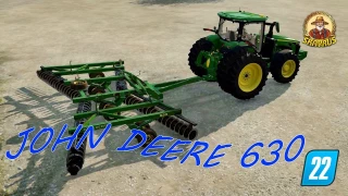 JOHN DEERE 630 FOR FS22 Realistic Folding Speed