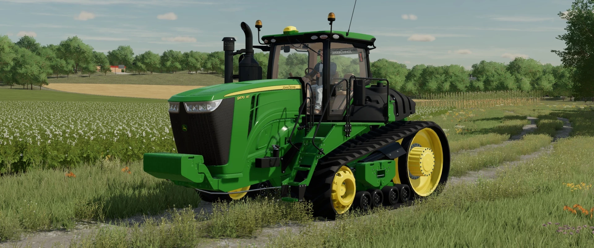 John Deere 8RX + 9RT US v 1.0 - FS 22