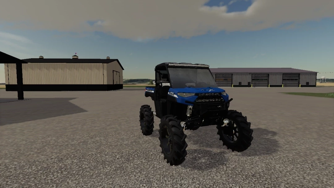 Lifted Single Door Polaris SXS v 1.0