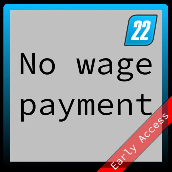 No wage payment