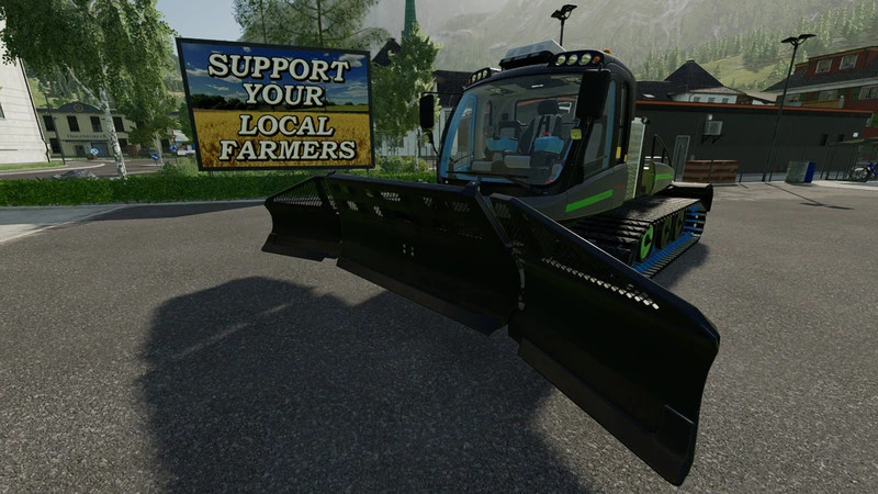 Prinoth Leitwolf Agripower Methane Snowcat