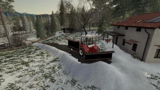 Raba 180 snow plow v 1.0 thumbnail 3