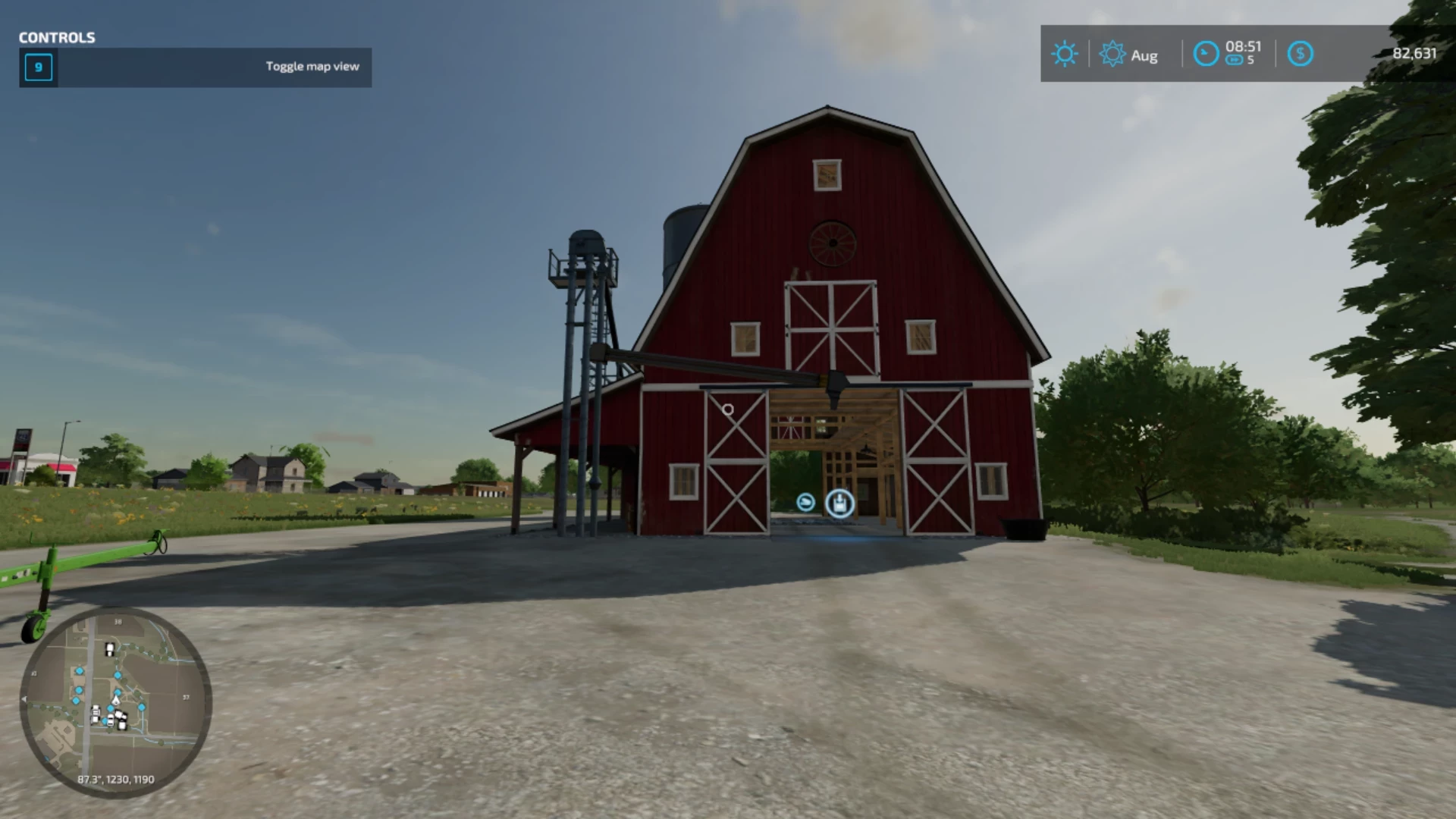 Traditional Farm Barn Hay Silo v 1.0 - FS 22