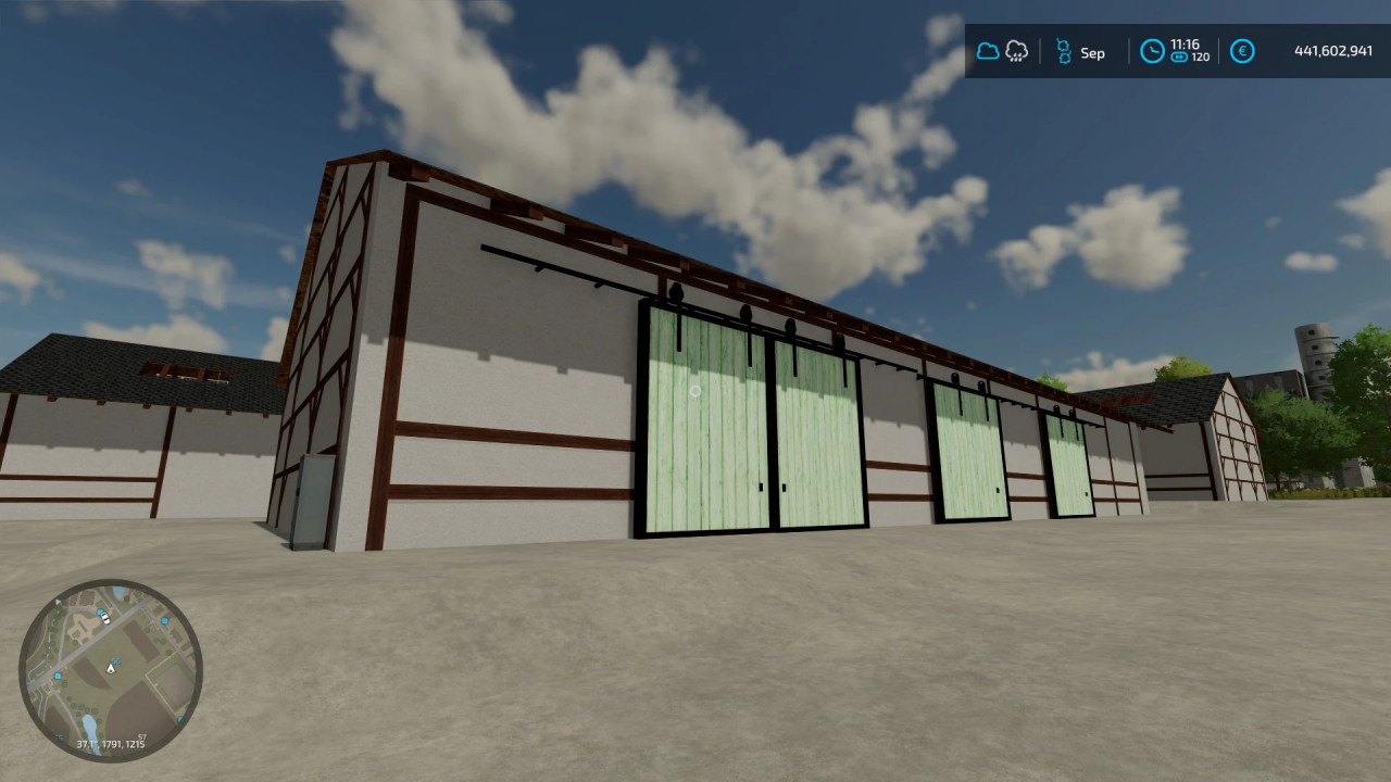 Various machine halls
