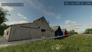 Wooden Barn in White, Red, Brown or Blue