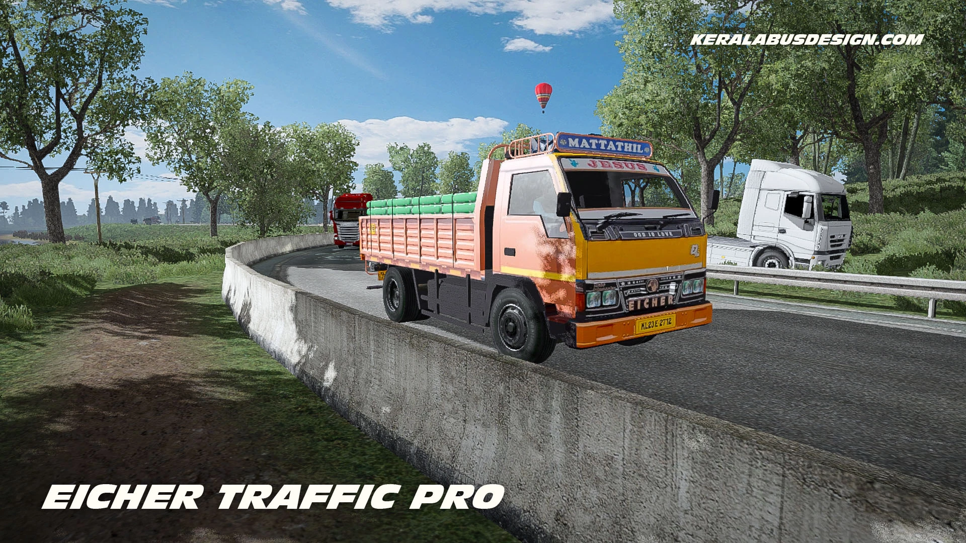 EICHER TRAFFIC LIMITED DENSITY AND DX11 UPDATE 1.31 TO 1.41 V2 - ETS 2