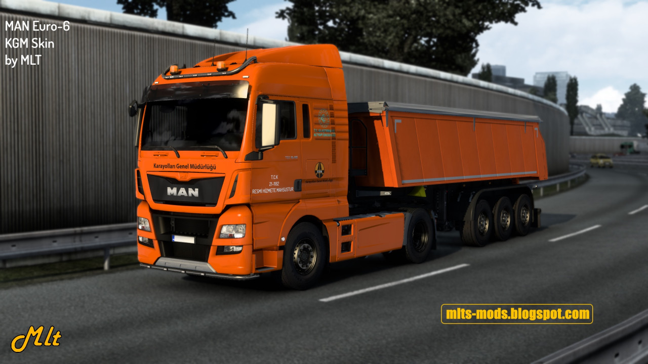 KGM skin for MAN Euro-6 by MLT