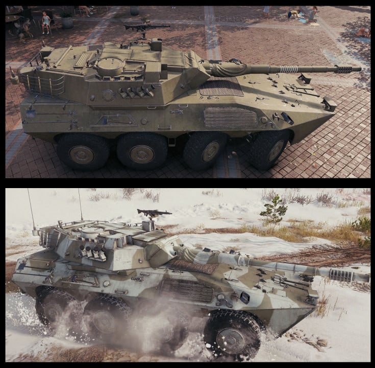 [replaceAnyTank] B1 Centauro from WT
