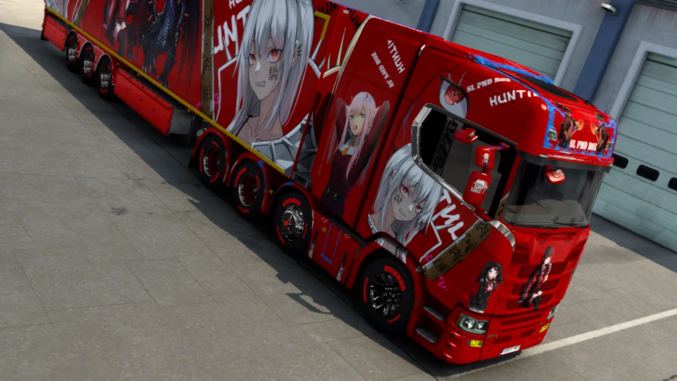 Ets2 Anime Skin Yakuza 22 1 43 Ets 2