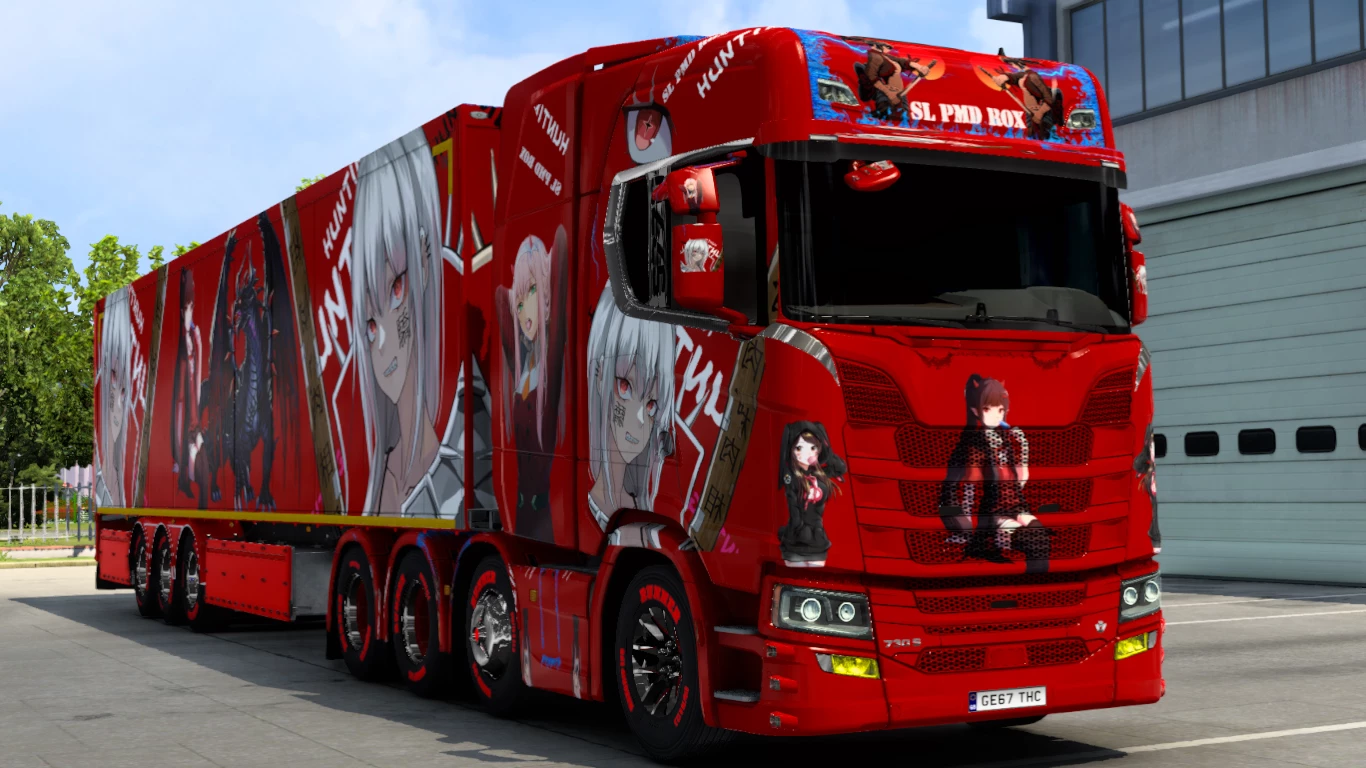 Ets2 Anime Skin Yakuza 22 1 43 Ets 2