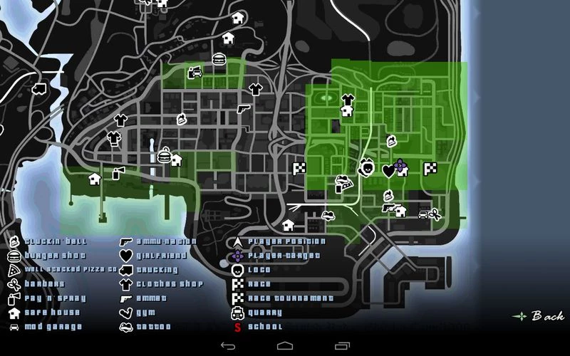 GTA San Andreas 100% Savegame for Android Mod 