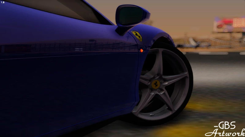 Ferrari 458 Italia 2010 para GTA San Andreas