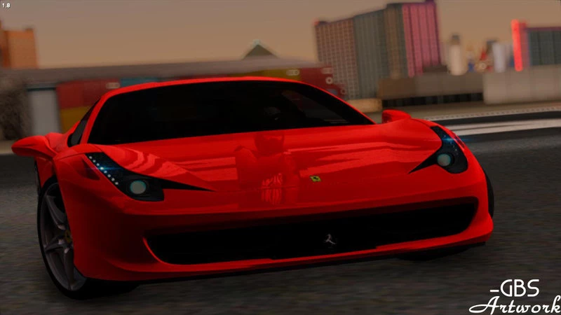 Ferrari 458 para GTA San Andreas