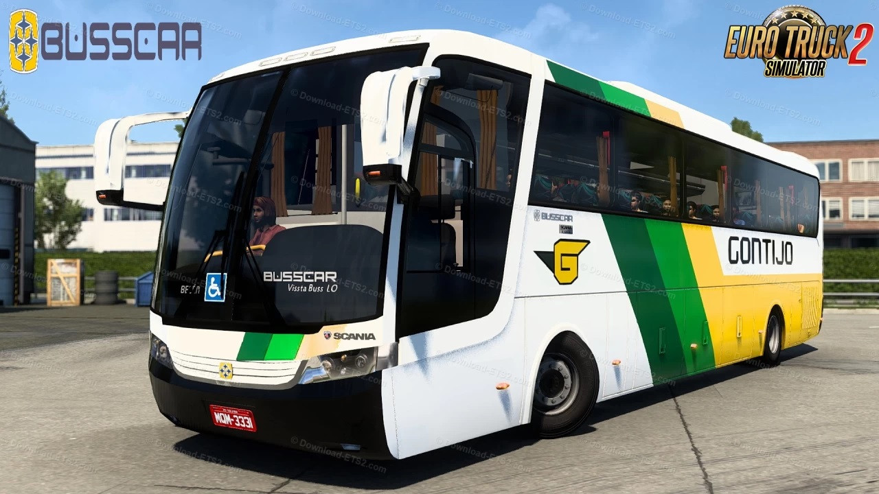 Busscar Vissta Buss LO Scania - ETS2 1.43