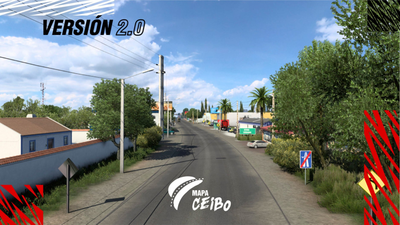 Mapa Ceibo 2.0 New Update (Argentina Map) - ETS2 1.43