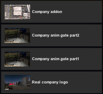 Animated gates in companies