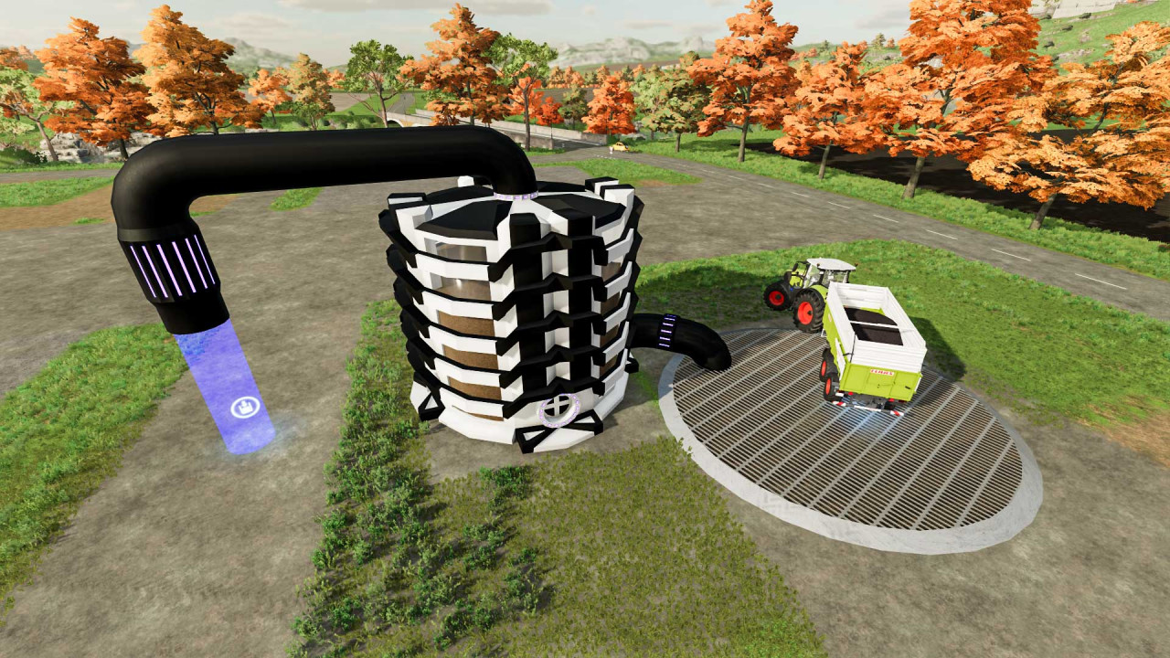 Futuristic Large Silo