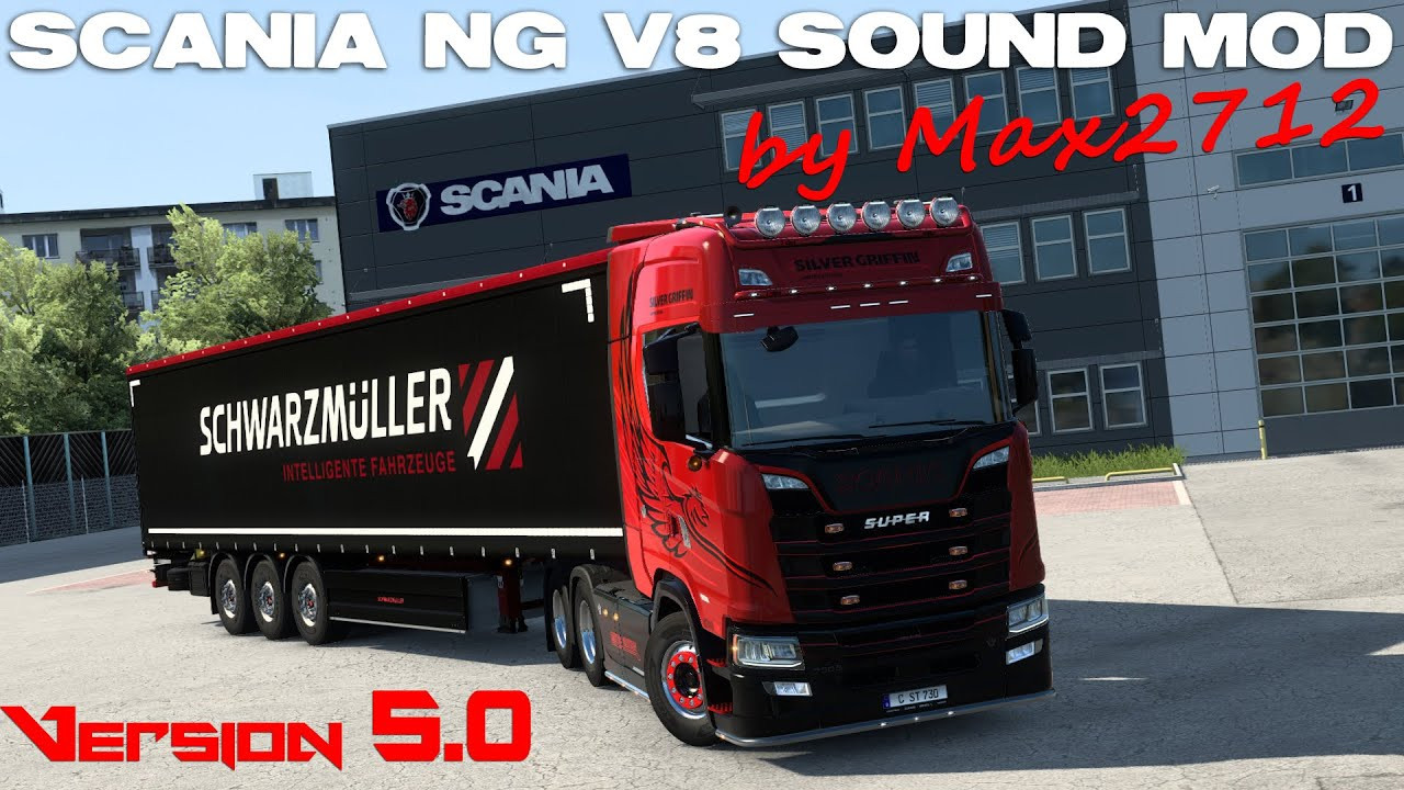 SCANIA NG V8 sound mod by Max2712