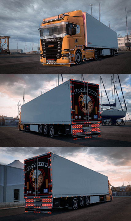Scania R560 V8