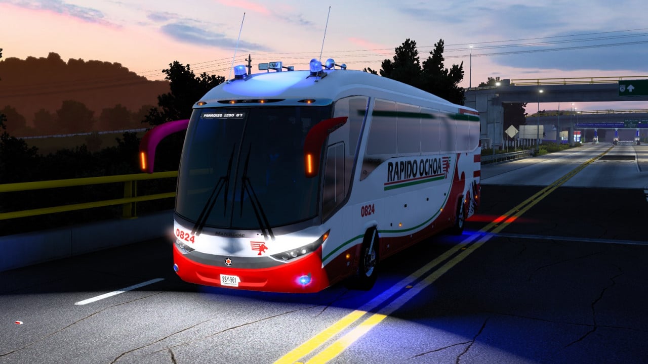 Bus G7 1200 Colombian Version - ATS 1.43