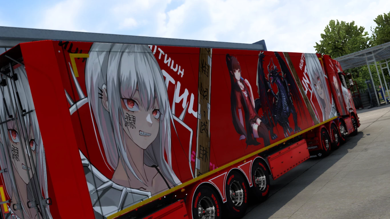 Ets2 Anime Skin Yakuza 22 1 43 Ets 2