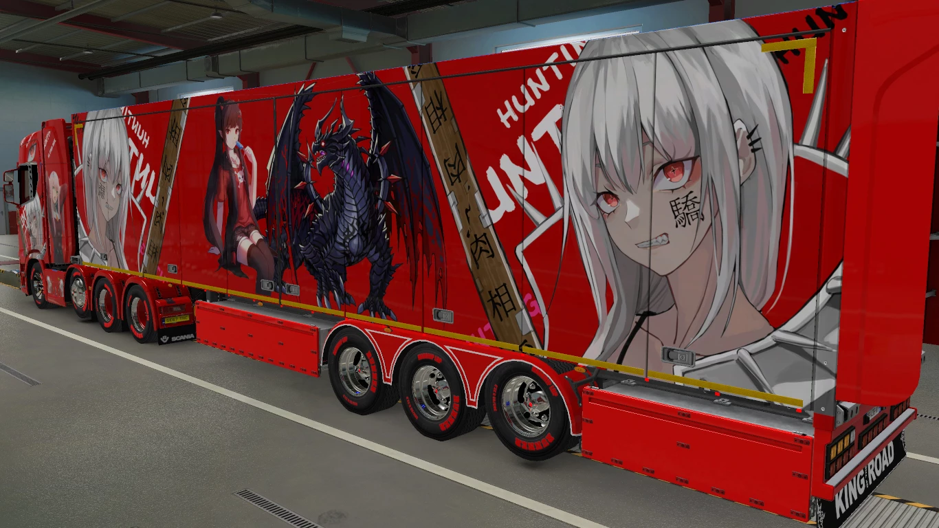 ETS2 ANIME SKIN ( YAKUZA ) 2022 1.43 - ETS 2