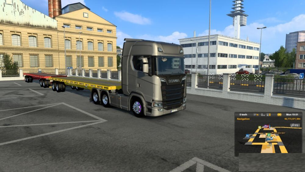 (ATS-ETS2) Portacontenedor Y Plataformas Barrera Version+ Mod De Sonidos Reefer