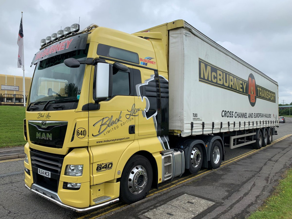 Combo skin McBurney Transport Group