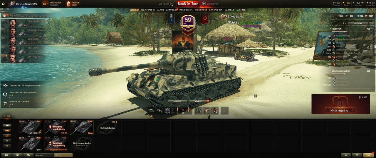 Hur1c4neAlpha's Löwe VK7201 K MOD