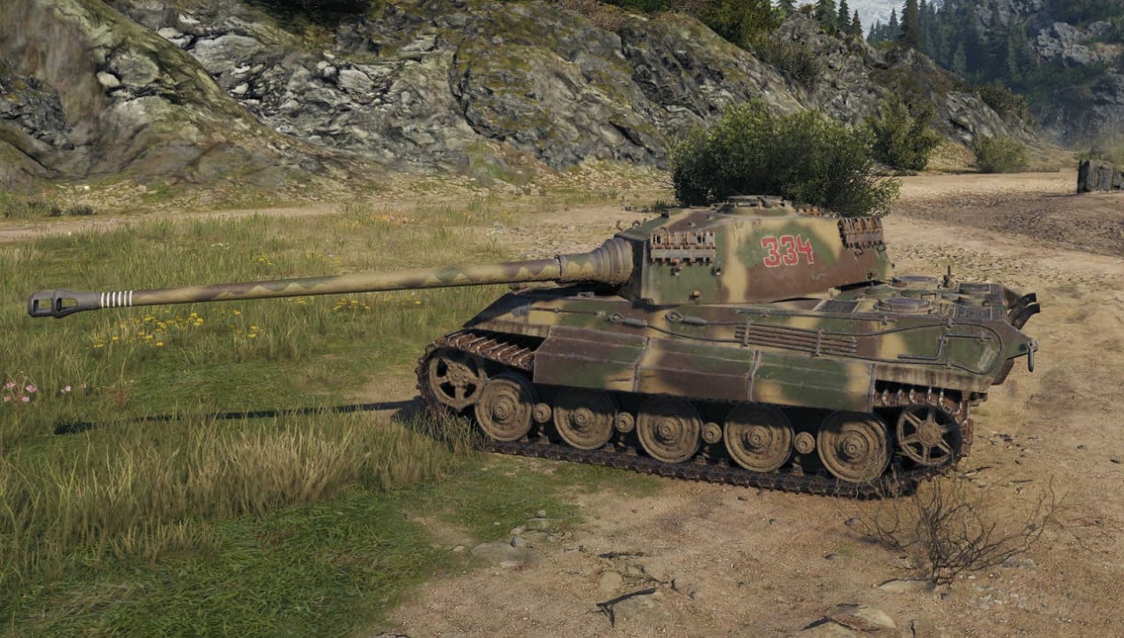 Tiger Panzer II Abt.501 Wacht am Rhein 1944
