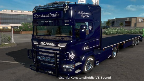 Scania konstantinidis R950 V8 Sound