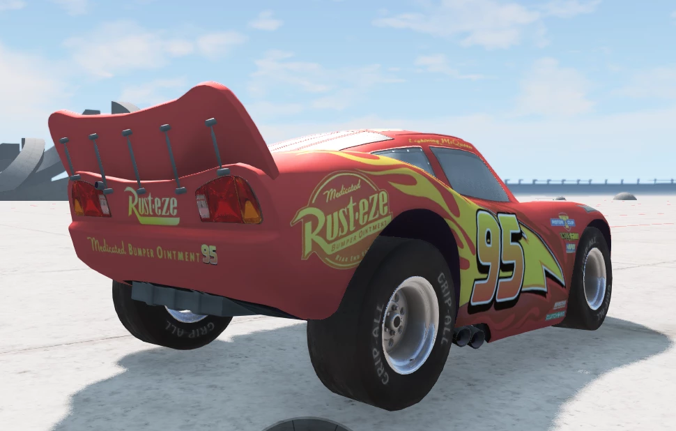 Lightning mcqueen discount beamng drive