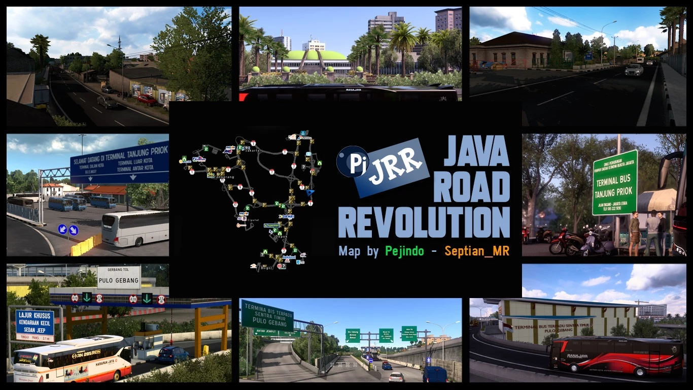 Java Road Revolution v0.35 - ETS 2