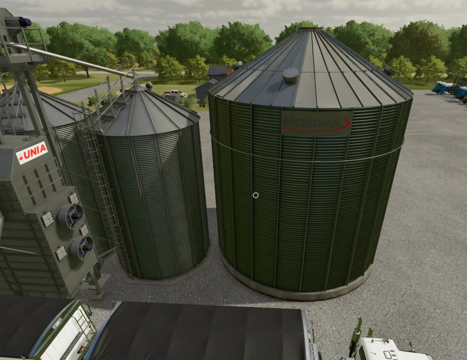 American style silo extension